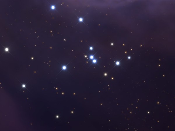 Struve 747: A Pair of Light Blue Topaz&nbsp;Stars