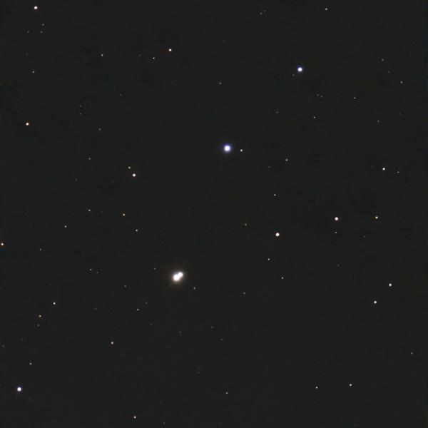 Seestar S50 photo of Marsic double star from Tampa, Florida.