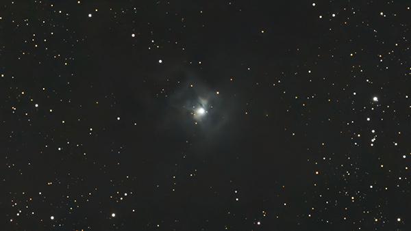 Image of Iris Nebula by Seestar S50.