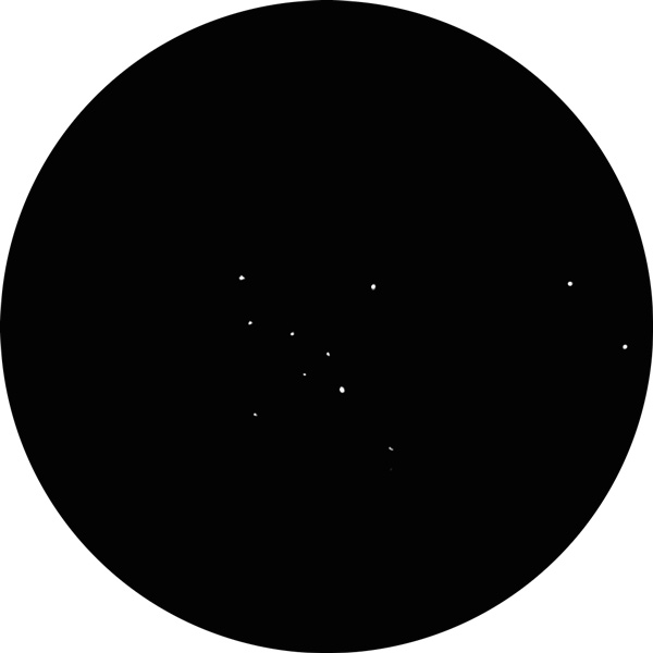Sketch of NGC 6830, a distant open star cluster in the constellation Vulpecula best viewed on autumn nights. Drawn under light polluted skies using an 8-inch SCT scope with a 12mm eyepiece.