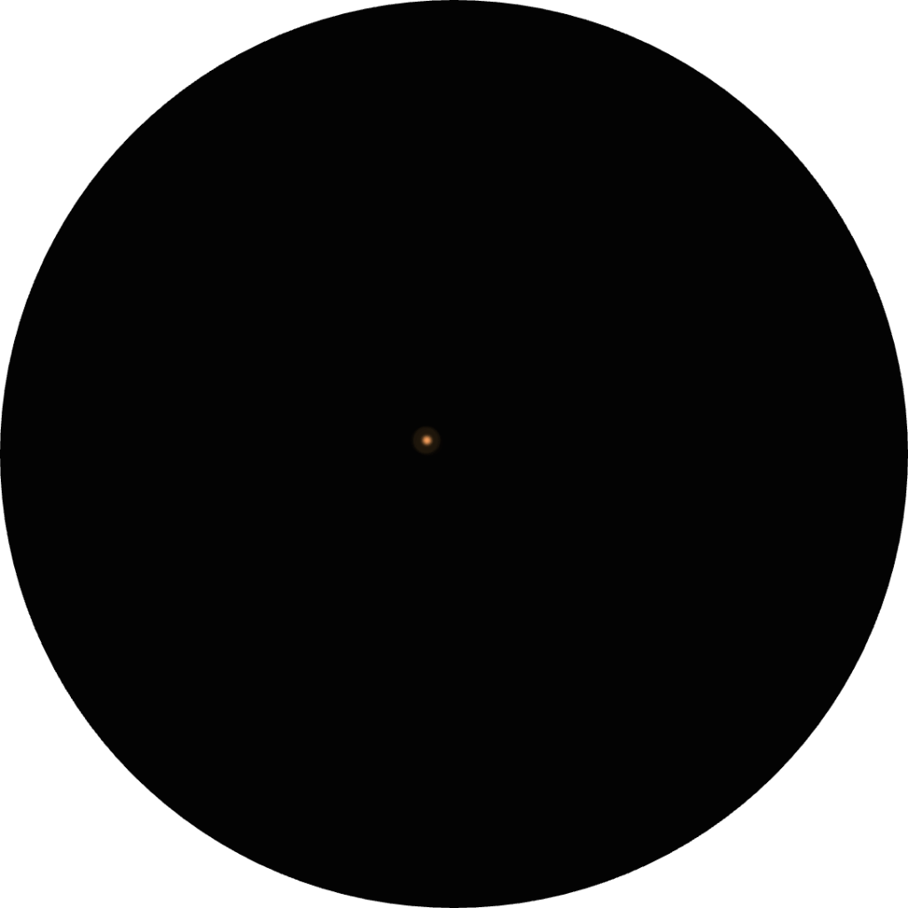 Sketch of the carbon star VY Ursae Majoris (VY UMa).