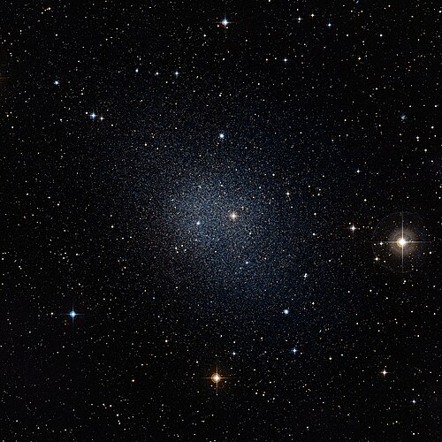 Photo of the Fornax Dwarf Galaxy