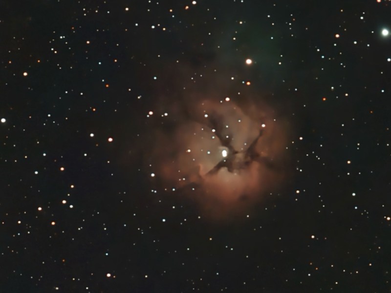 Messier 20 (NGC 6514): The Trifid Nebula in&nbsp;Sagittarius