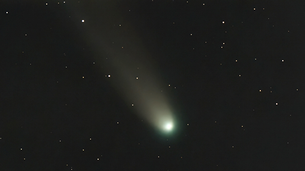 Photo of Comet Lemmon through a Seestar S50 telescope