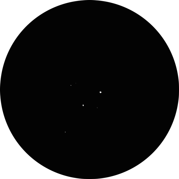 Sketch of the double star ARY33 in the constellation Cassiopeia as viewed through an 8-inch SCT telescope under suburban skies. Also known as SAO 35954, HIP 118264, HD 224612.