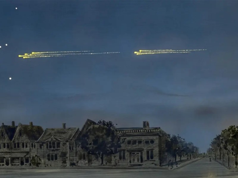 Silent Fireballs, Thunderous Awe: The 1913 Meteor&nbsp;Procession