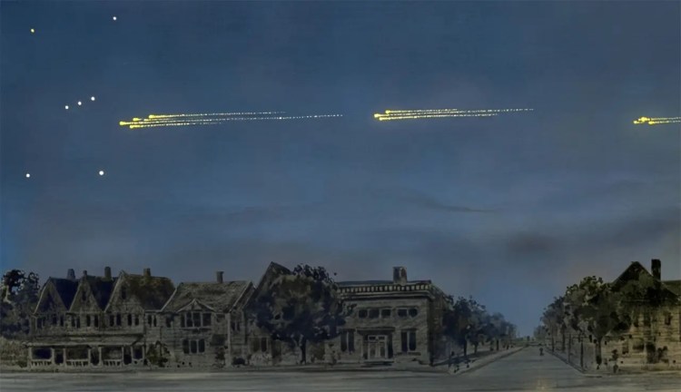 Silent Fireballs, Thunderous Awe: The 1913 Meteor&nbsp;Procession