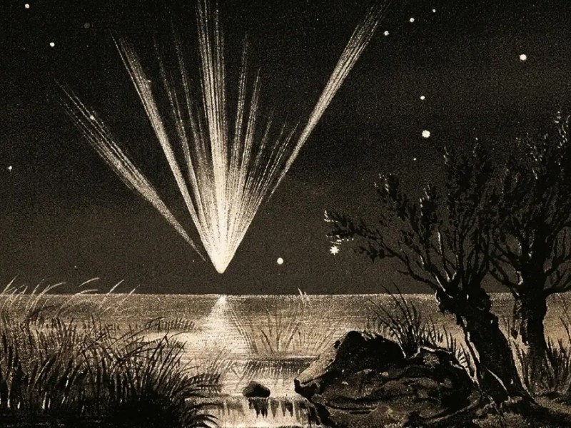 The Great Comet of 1861: When Earth Grazed a Comet’s&nbsp;Tail
