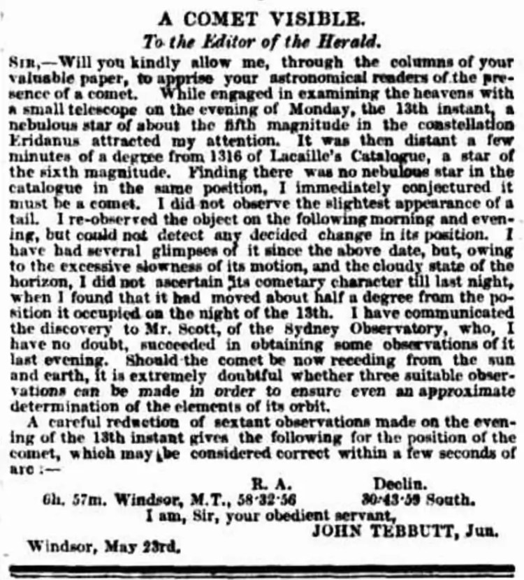 Black and white newspaper clipping.