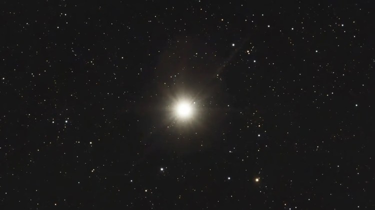 Seestar S50 color image of the star Capella